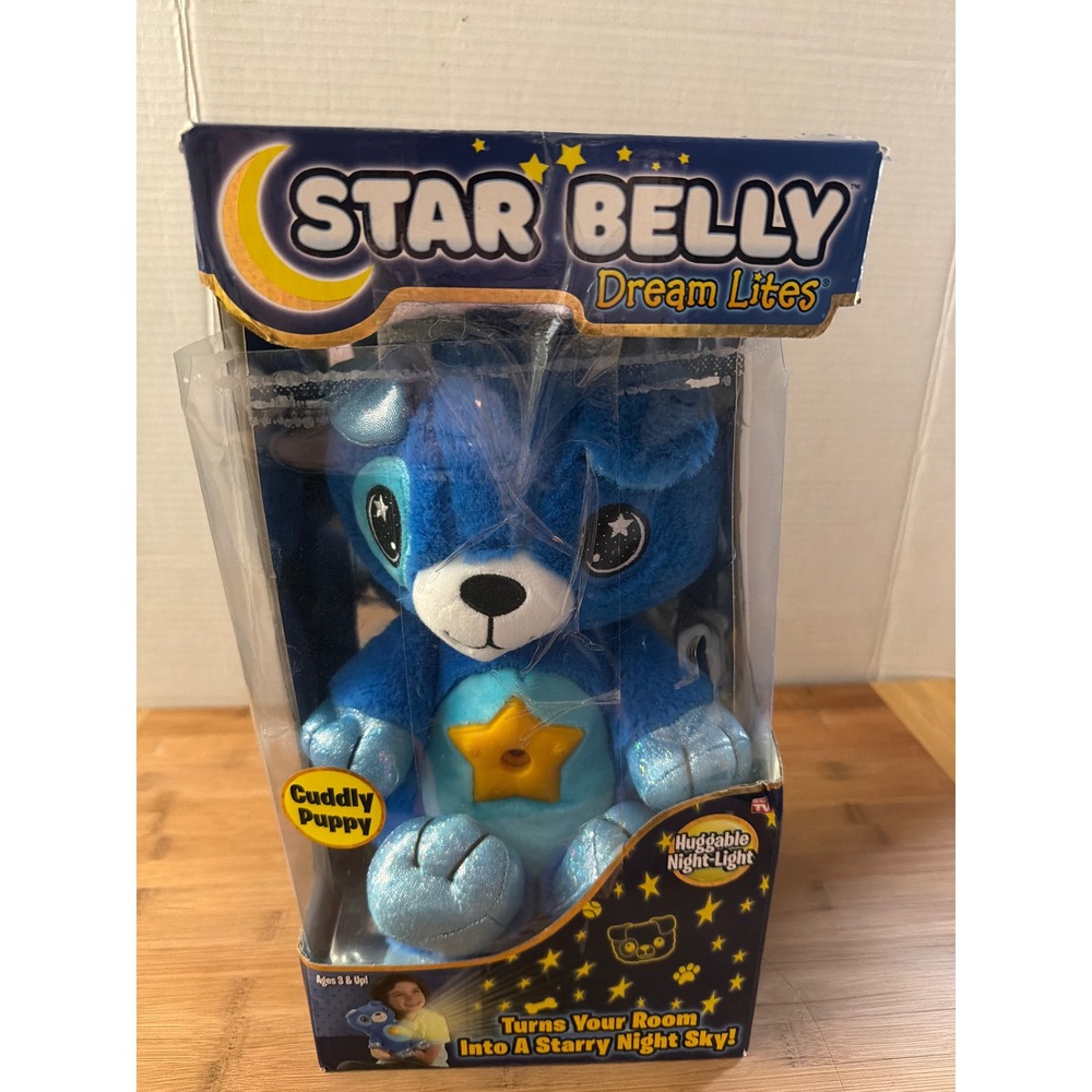 Star‎ Belly Dream Lites Cuddly Puppy Huggable Night Light Projects Starry Night